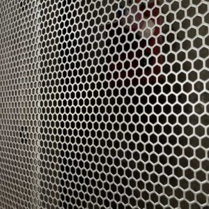 Hexa Hole Perforated Sheet