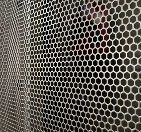 Hexa Hole Perforated Sheet